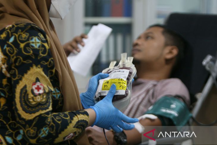 FOTO - Pemenuhan kebutuhan darah usai lebaran di Banda Aceh