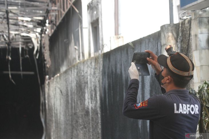 Labfor selidiki penyebab kebakaran Malang Plaza