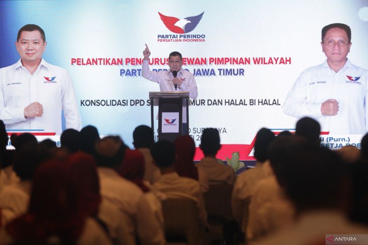 Pelantikan DPW Partai Perindo Jawa Timur