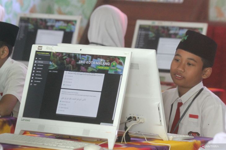 Ujian kompetensi dasar siswa SD di Malang