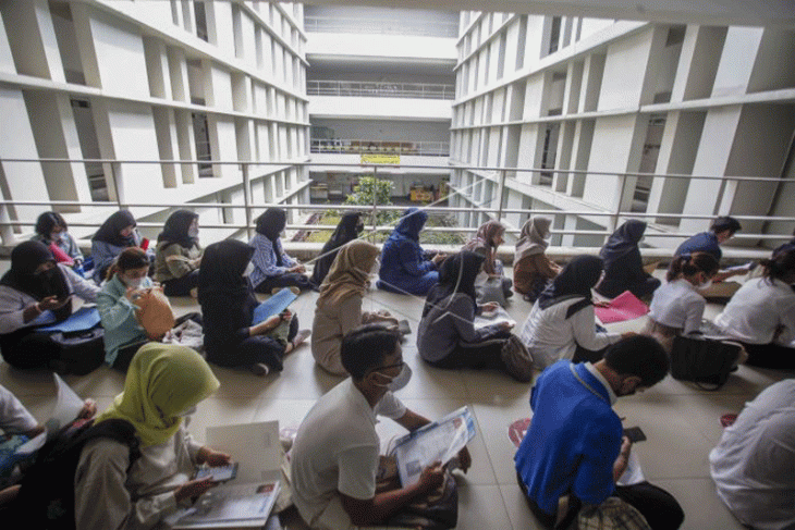 UTBK-SNBT hari pertama di Universitas Indonesia