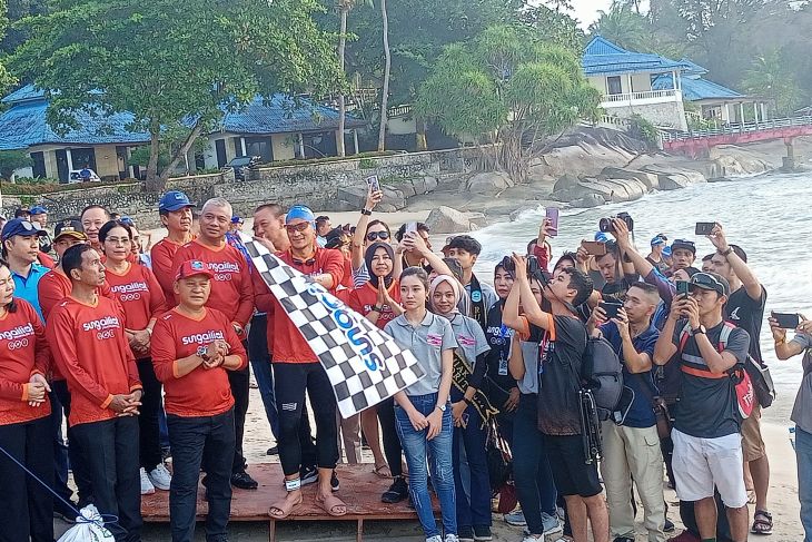 Menparekraf buka Triathlon Sungailiat 2023