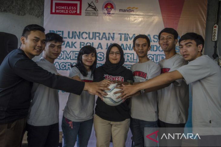 Peluncuran Timnas Sepak Bola Jalanan Indonesia