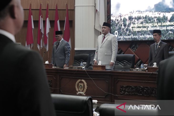 DPRD Bogor berikan rekomendasi atas LKPj Bupati tahun 2022