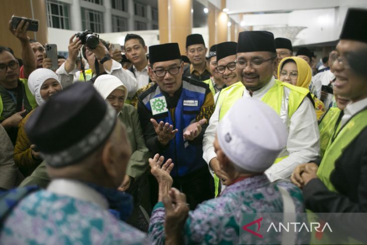 Penerbangan pertama haji di Kertajati