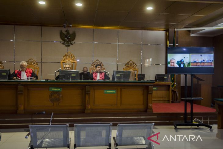 Sidang putusan korupsi hakim agung