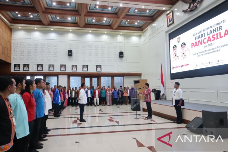 Gubernur Maluku ajak masyarakat amalkan nilai-nilai Pancasila