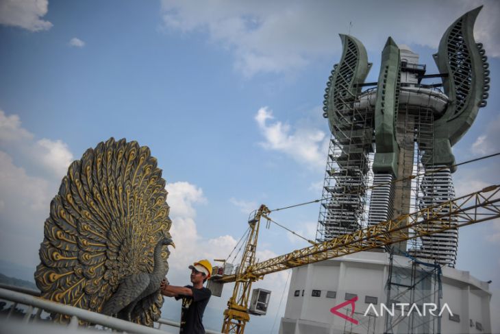 Proyek pembangunan Menara Kujang Sepasang