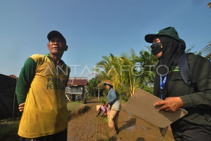 Pelaksanaan Sensus Pertanian di Bengkulu