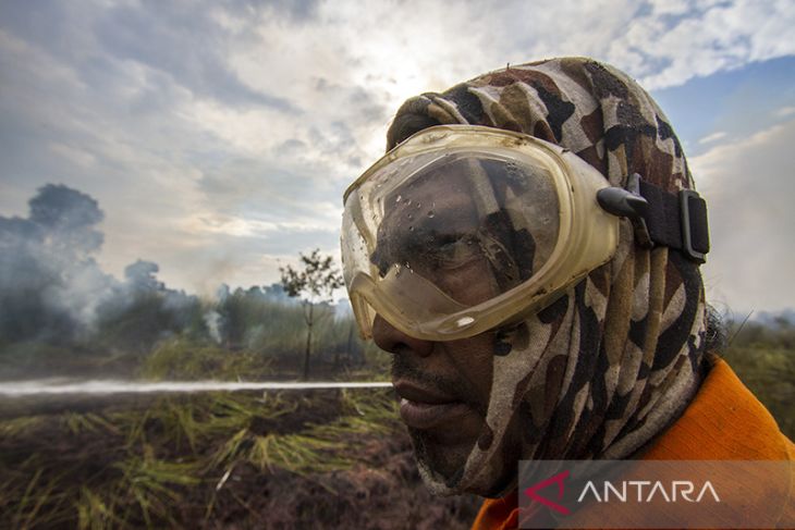 Upaya Pemadaman Karhutla di Kalimantan Selatan