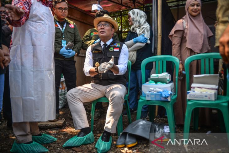 Gubernur Jawa Barat tinjau penjualan hewan kurban