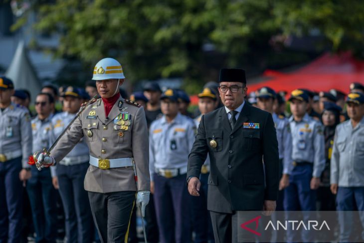 Peringatan Hari Bhayangkara di Bandung