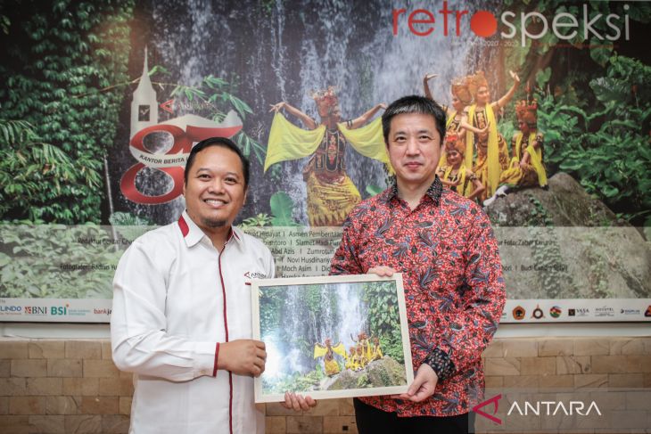 Konjen Tiongkok di Surabaya kunjungi ANTARA Jatim