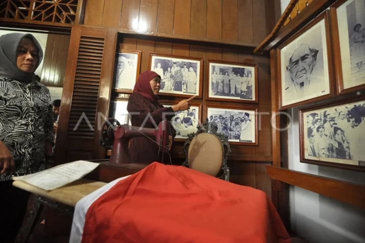 Gubernur Jatim kunjungi rumah Fatmawati Soekarno