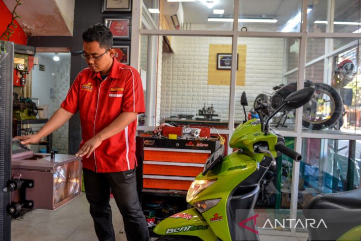 Bengkel konversi motor listrik di Bandung