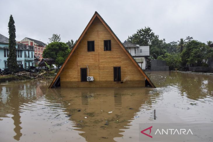 Bencana banjir di Tasikmalaya