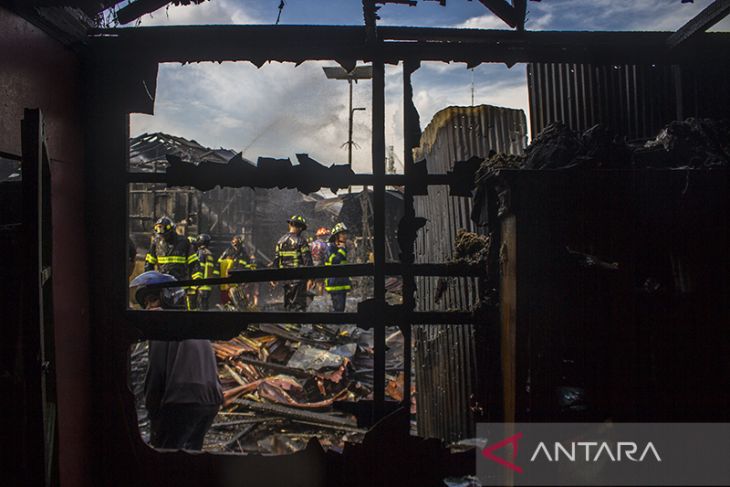 Kebakaran Rumah di Teluk Tiram Banjarmasin