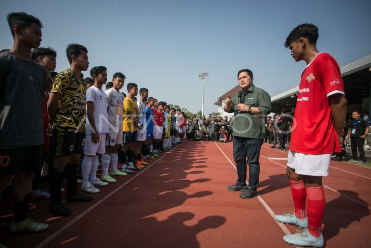 Seleksi pemain Timnas Indonesia U-17 di Solo