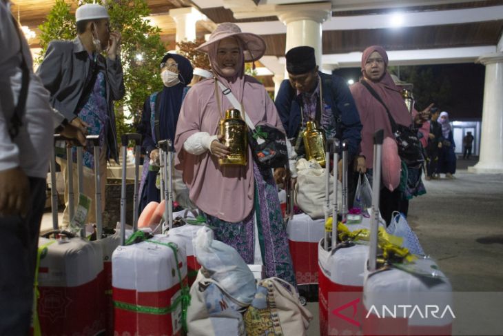 Kepulangan Haji debarkasi Kertajati