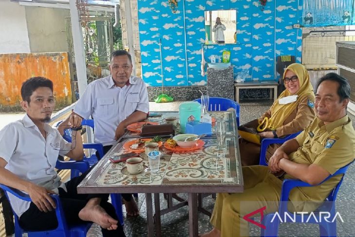 Kabiro Antara Babel Silaturahmi dengan Kepala Diskominfo Bangka Tengah