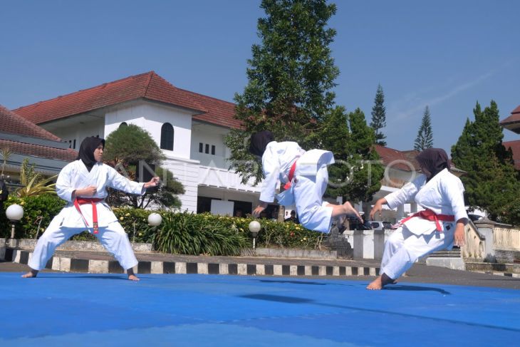 Unjuk keterampilan atlet karate