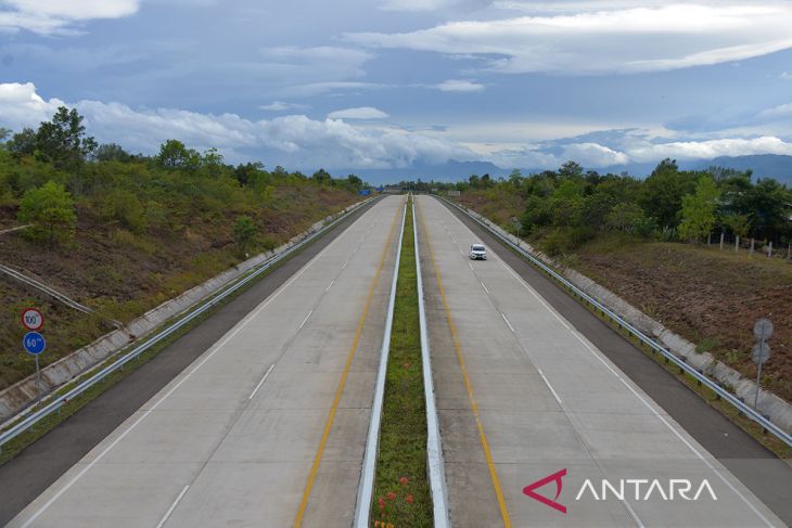 FOTO - Perkembangan tol trans sumatera hingga Juli 2023