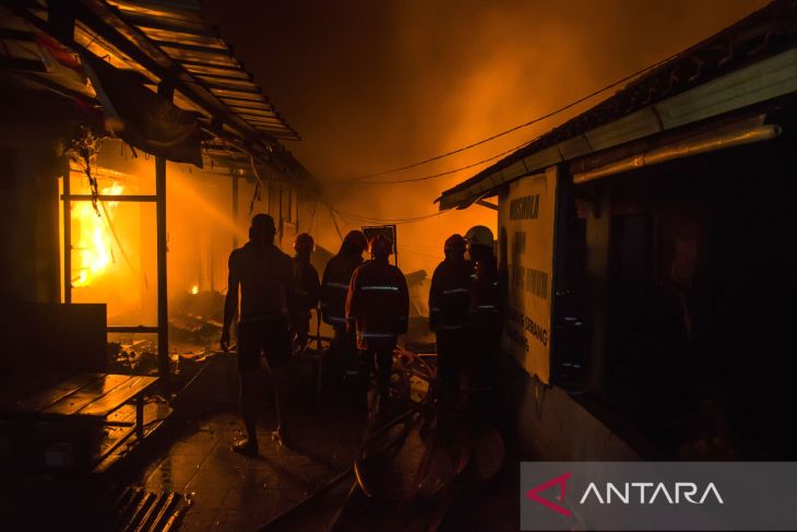Kebakaran Pasar Sadang Serang Bandung