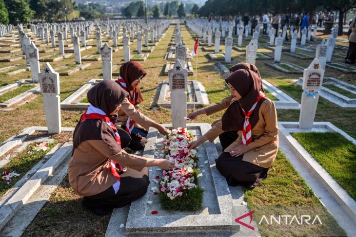 Peringatan hari Pramuka di Bandung