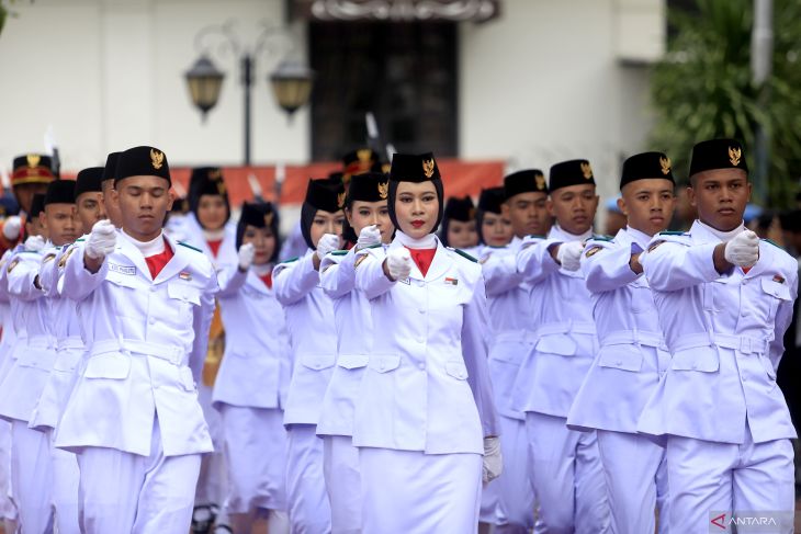 UPACARA HUT KE-78 REPUBLIK INDONESIA DI GORONTALO