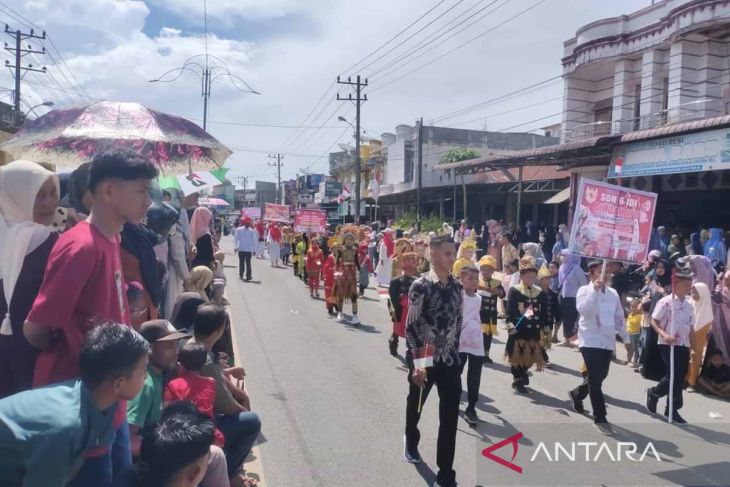 FOTO - Karnaval HUT RI di Aceh Timur