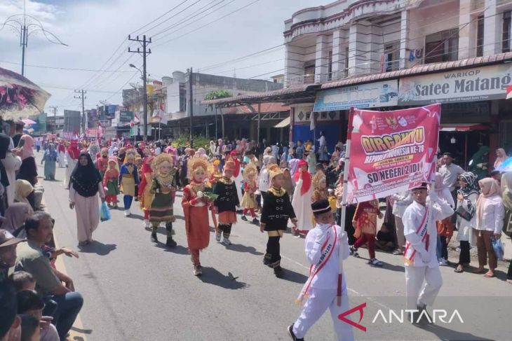 FOTO - Karnaval HUT RI di Aceh Timur