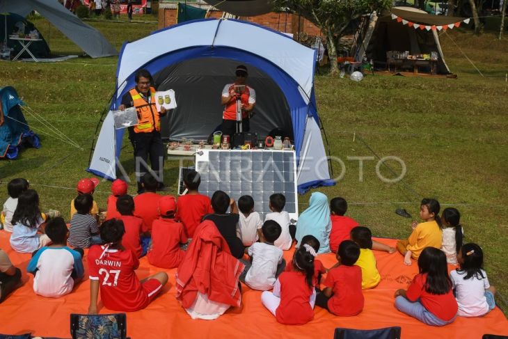 Edukasi energi terbarukan di Kemah Kemerdekaan