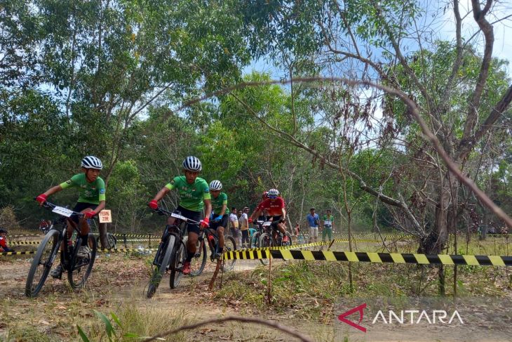 Final race MTB XCO Putra Porprov VI Babel 2023