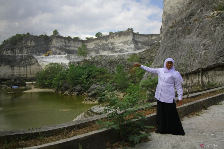 Gubernur Jawa Timur tinjau wisata Bukit Jaddih