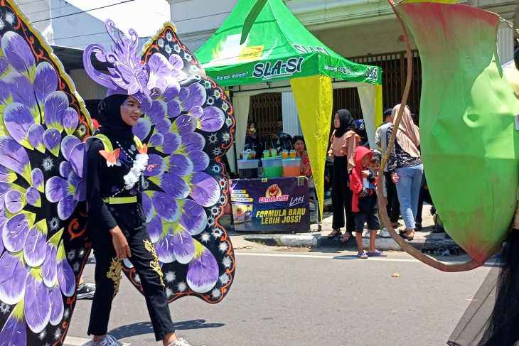 Semarak Pawai Karnaval HUT Ke-78 RI di Pangkalpinang