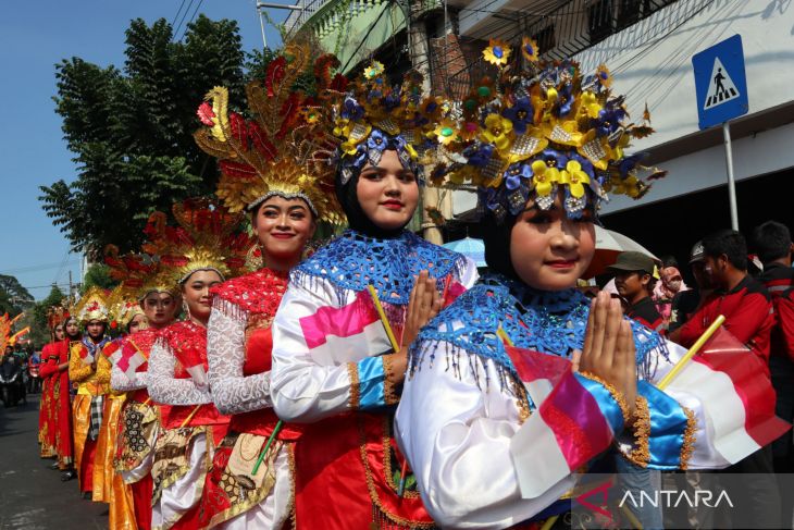 Karnaval pembangunan Kota Mojokerto