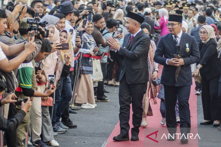 Serah terima jabatan Penjabat Gubernur Jawa Barat