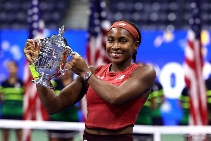 Coco Gauff raih gelar Grand Slam perdananya di US Open