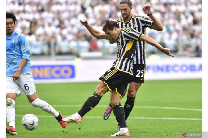 Liga Italia - Juventus unggul 2-0 atas lazio pada babak pertama