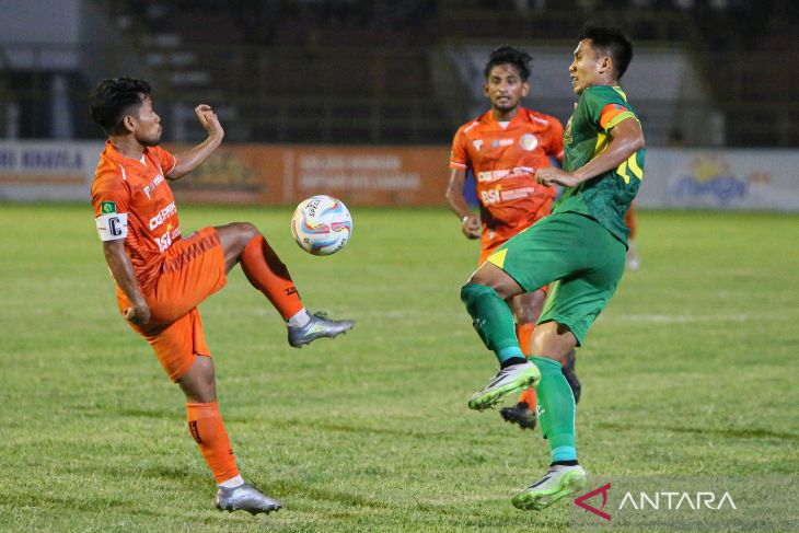 FOTO - Persiraja Banda Aceh Kalahkan Sriwijaya 2-0