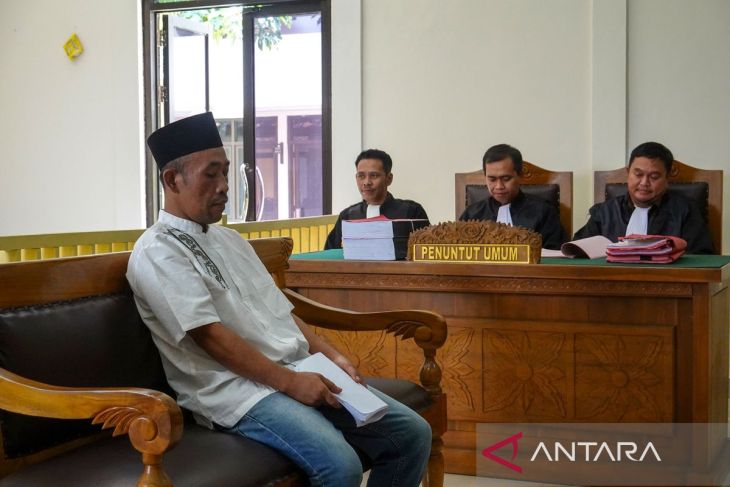 Sidang perdana kasus pembunuhan 12 orang di Banjarnegara