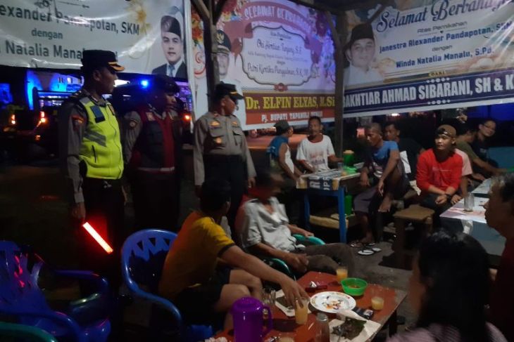 Polres Sibolga gelar patroli skala besar cegah gangguan kamtibmas