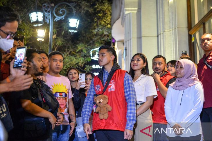 Safari politik Kaesang di Bandung