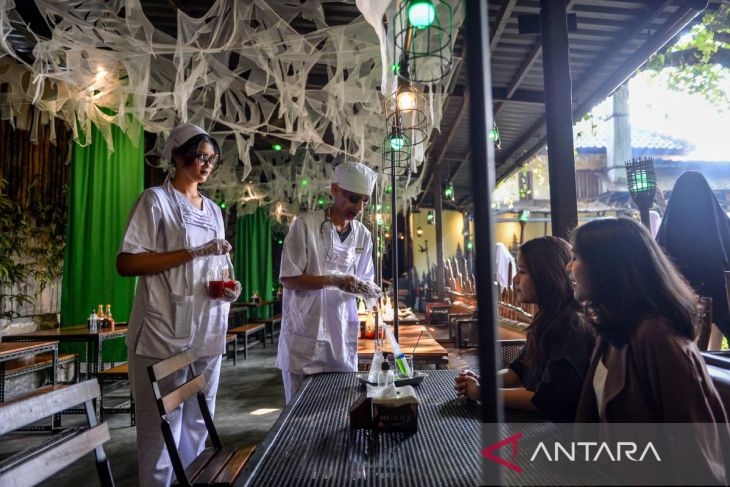 Restoran bertemakan halloween di Bandung