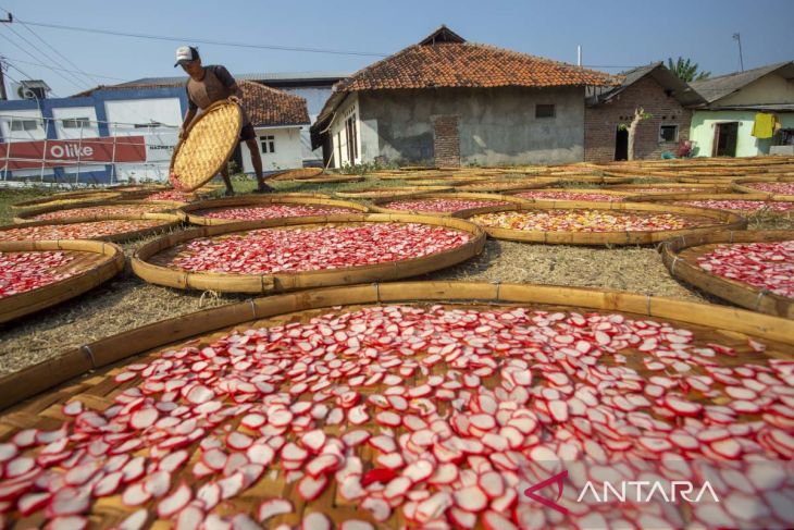 Produksi kerupuk meningkat saat kemarau