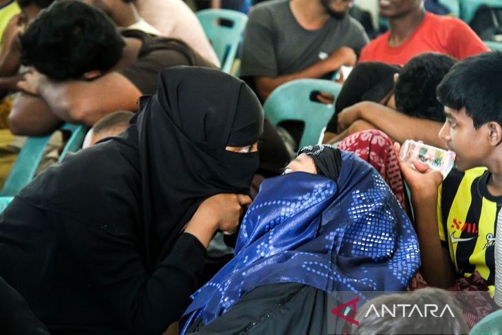 FOTO - Etnis Rohingya terdampar di Aceh