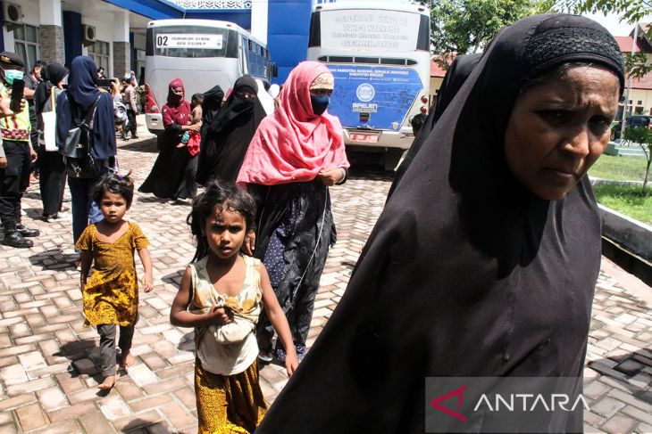 FOTO - Etnis Rohingya terdampar di Aceh