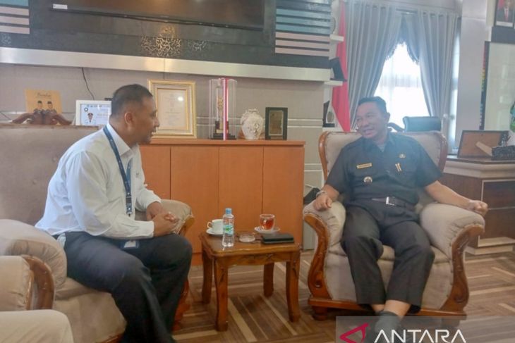 Kabiro ANTARA Babel silahturahmi dengan Bupati Belitung Timur