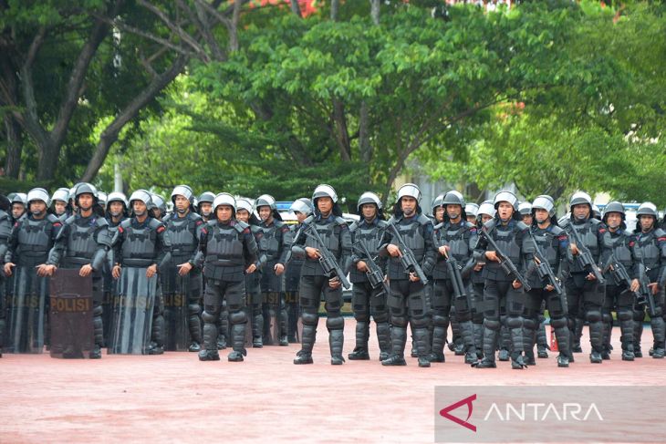 FOTO - Operasi Mantap Brata pengamanan Pemilu 2024