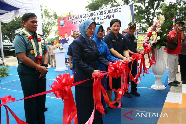 KASAL Resmikan Sekolah di Medan